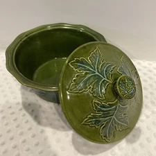 Vintage MCM California Pottery Casserole Dish With Lid