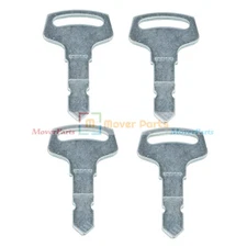 4PCS Ignition Keys 15248-63700 for Kubota B Series Tractor Case & New Holland