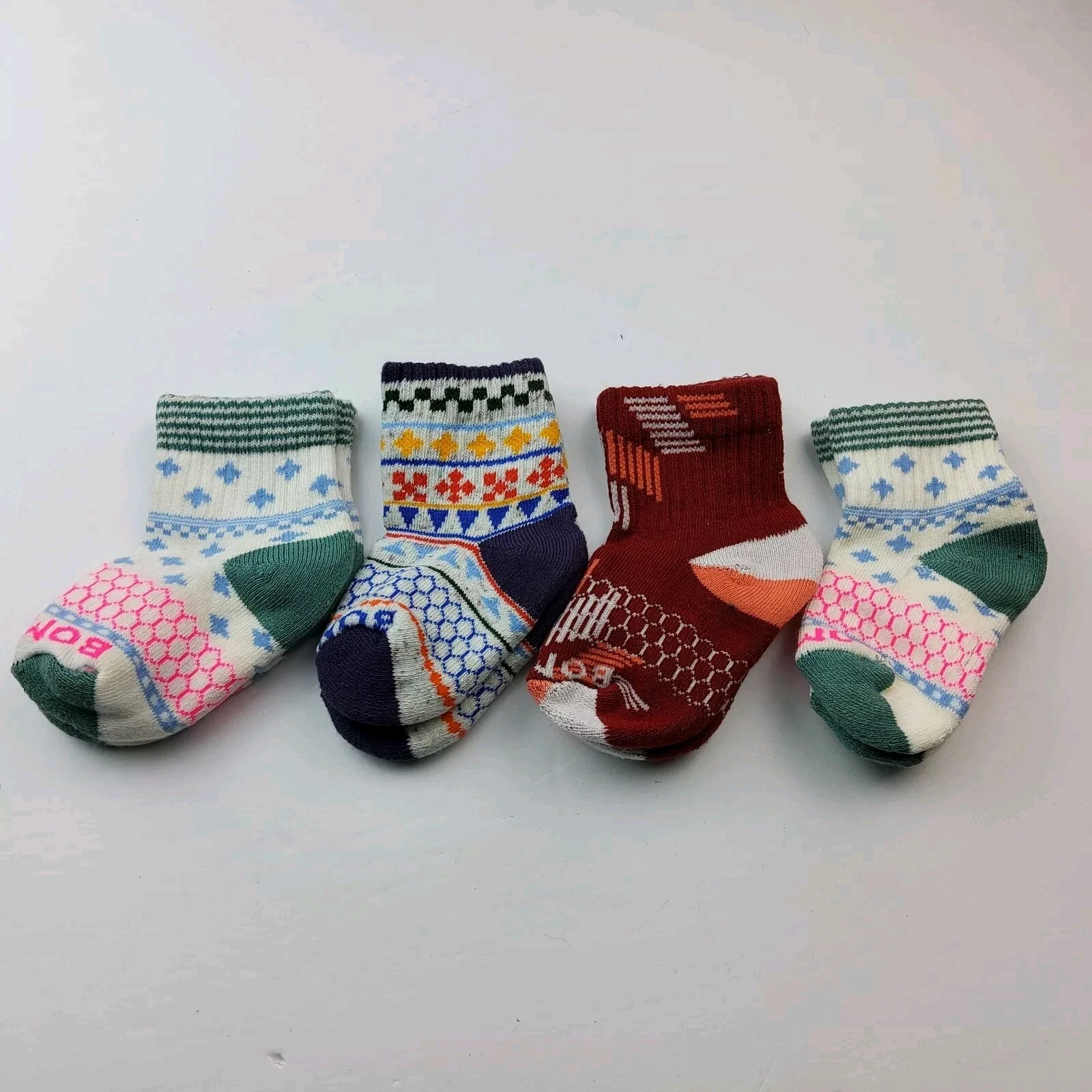 Bombas Toddler Socks Lot Of 4 Pairs Size T
Opens in a new window or tab
