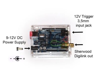 Sherwood AM-9080 Digi Link Emulator Newcastle AM9080 remote trigger 12V DIGILINK