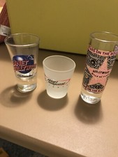 Planet Hollywood Shotglasses 3 Hollywood, Orlando, Atlanta