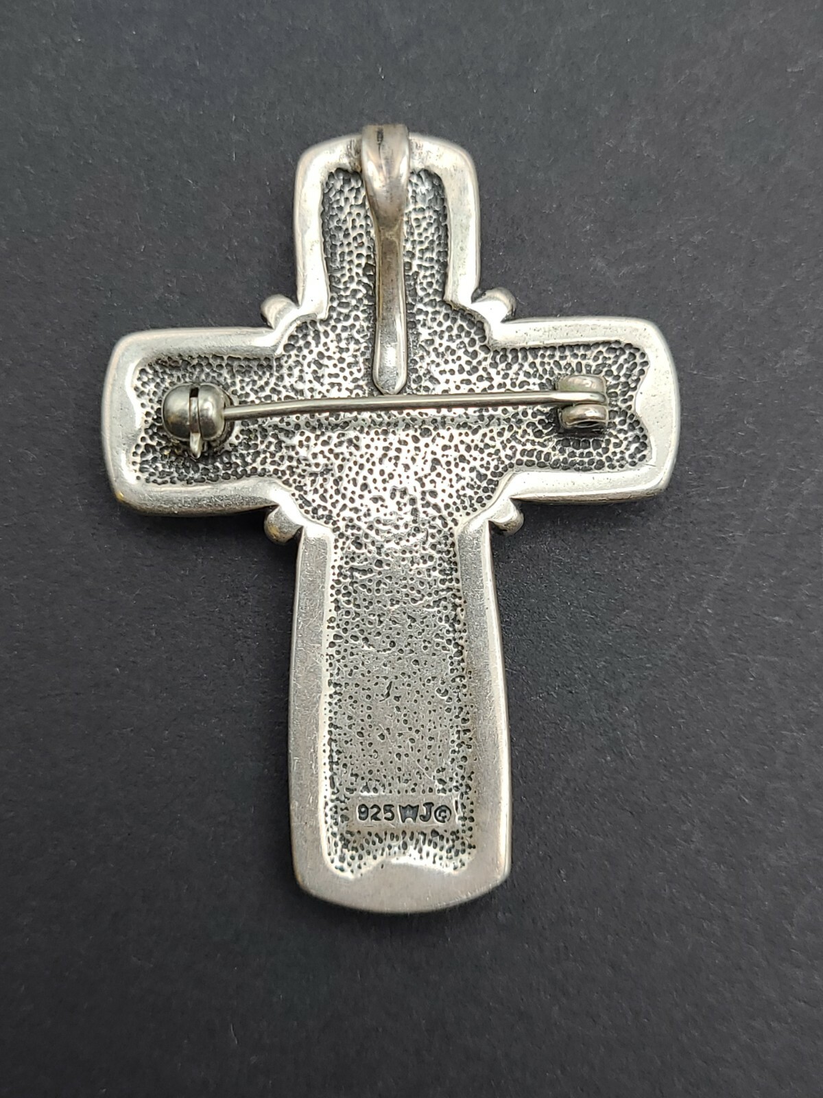 Vintage WJ Waldeck Jewelers .925 Sterling Silver & Sp… Gem