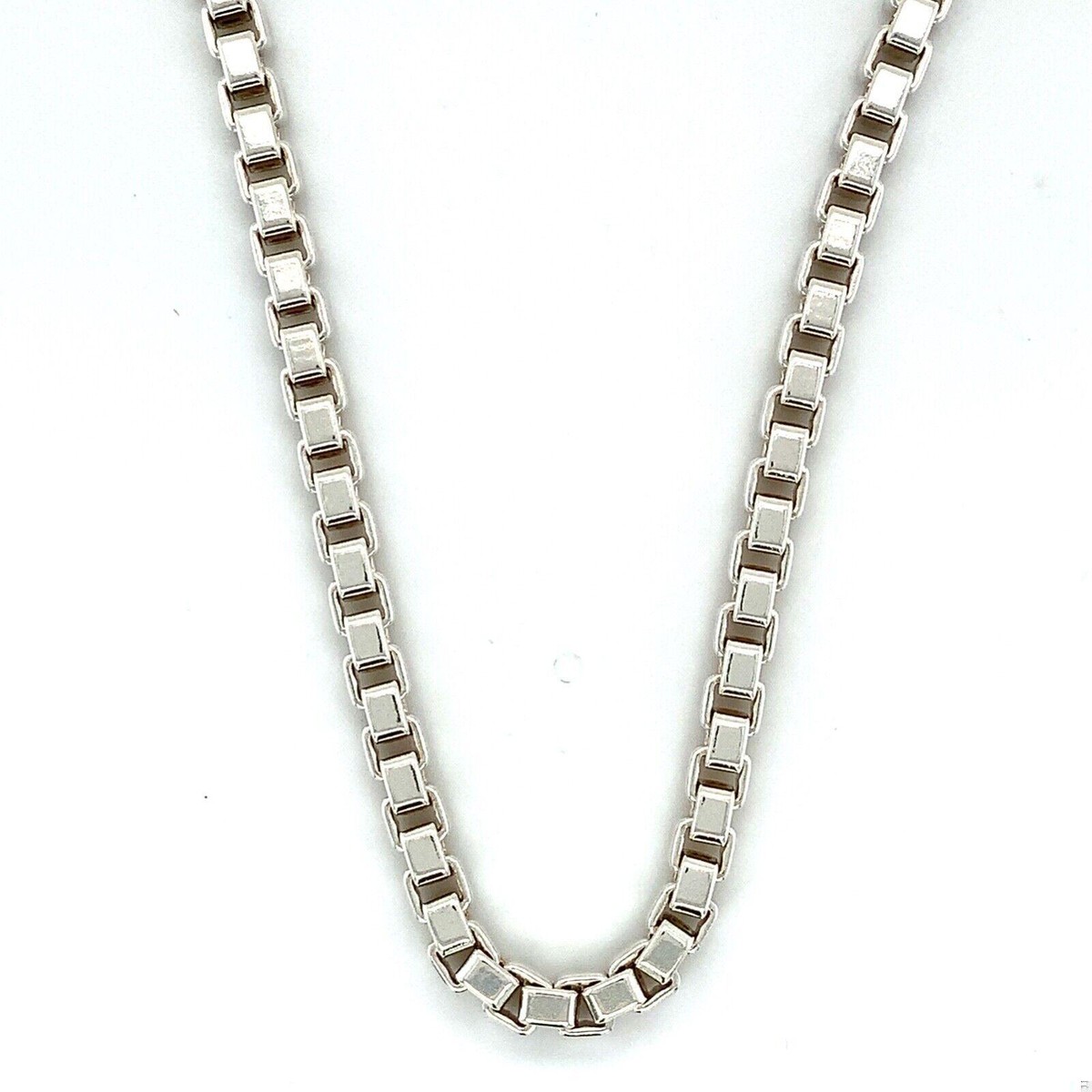 Tiffany Sterling Silver Venetian Necklace 18 Inches