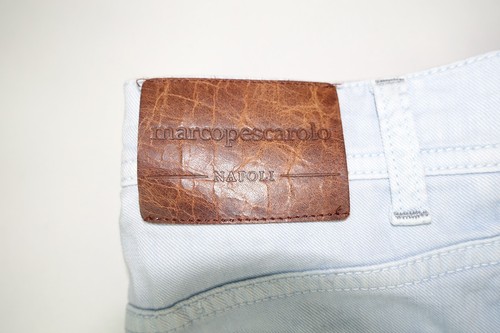 495£ MARCO PESCAROLO (KITON MAKER) NEU MIT ETIKETT CHINOHOSE 30 UK 46 EU XS ITALY HOSE - Bild 2 von 15