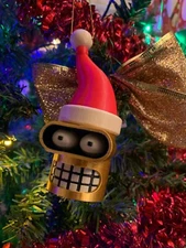 Futurama Bender Zoidberg Christmas tree ornament