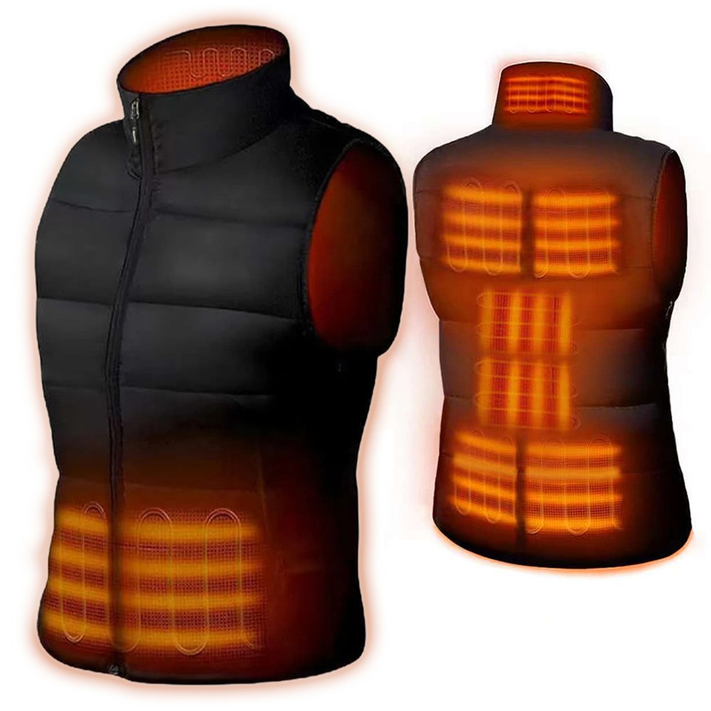 Electric Heated Down Vest for Winter - Lightweight & Warm Q2A3 Electric Heated Down Vest for Winter - Lightweight & Warm Q2A3