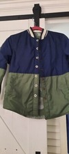 Target Youth Reversible Coat Jacket Green/Blue Medium 8