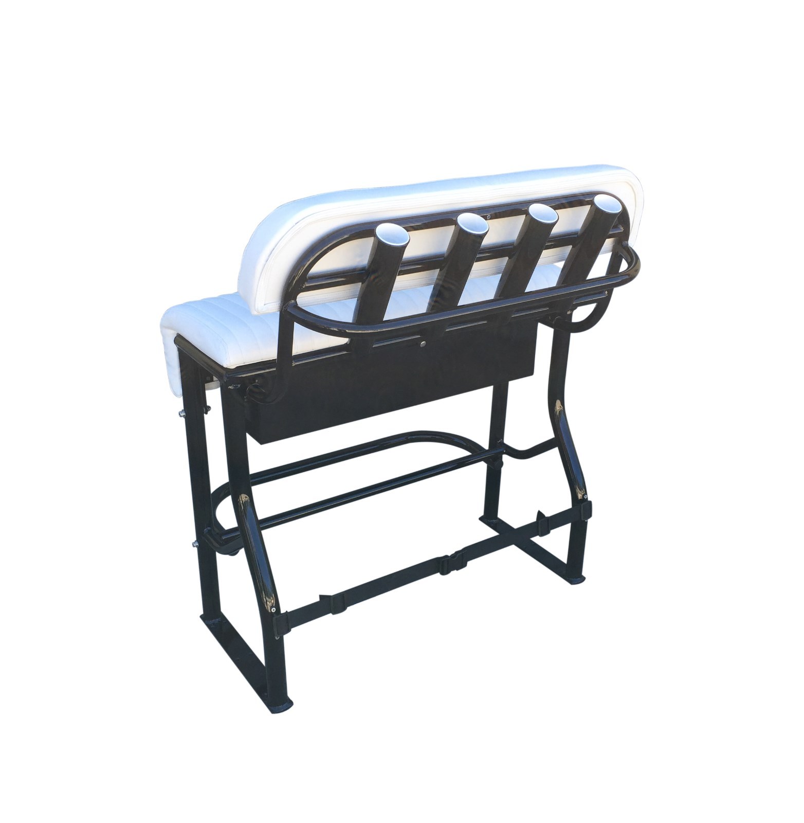 36" satin black leaning post, fiberglass center console eBay