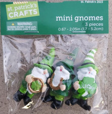 St. Patrick's Mini Gnomes Set 3