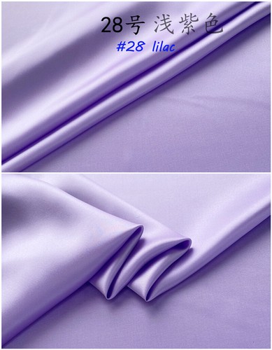 1 MeterX1.14 Meter Soft Silk Charmeuse Fabric Evening Dress Mulberry Silk Satin - Bild 33 von 43