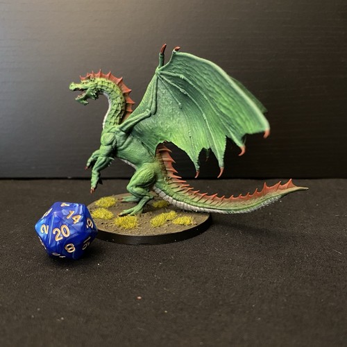 Dungeons And Dragons Young Green Dragon Painted Epic Miniatures - Bild 4 von 4
