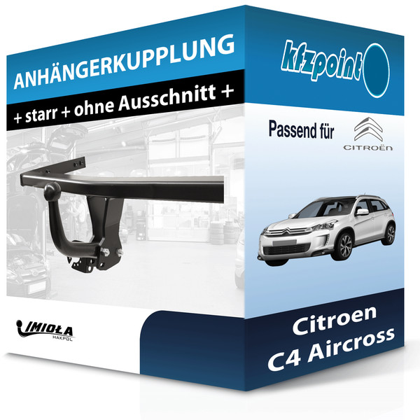 für Citroen C4 Aircross 08.2010-Jetzt Imiola HAK-POL AnhäNgerkupplung Starr Neu-image