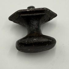 Rustic Primitive Style Cast Iron Drawer Knob ...