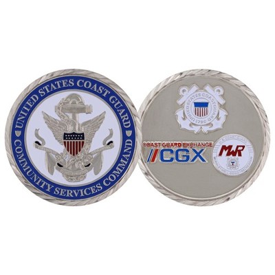 USCG COMMUNITY SERVICES COMMAND COIN
