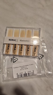RedBlaxx Klarinettenblätter 2.0   10 Stück   Bb Klarinette 
