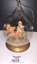Fontanini Nativity Flight Into Egypt Holy Family Ornament Italy 1992