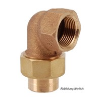 "LöTfitting Rotguss Winkelverschraubung,Konischd.,M. 1 Ig,Serie 4096G,22Mm X 3/4\""