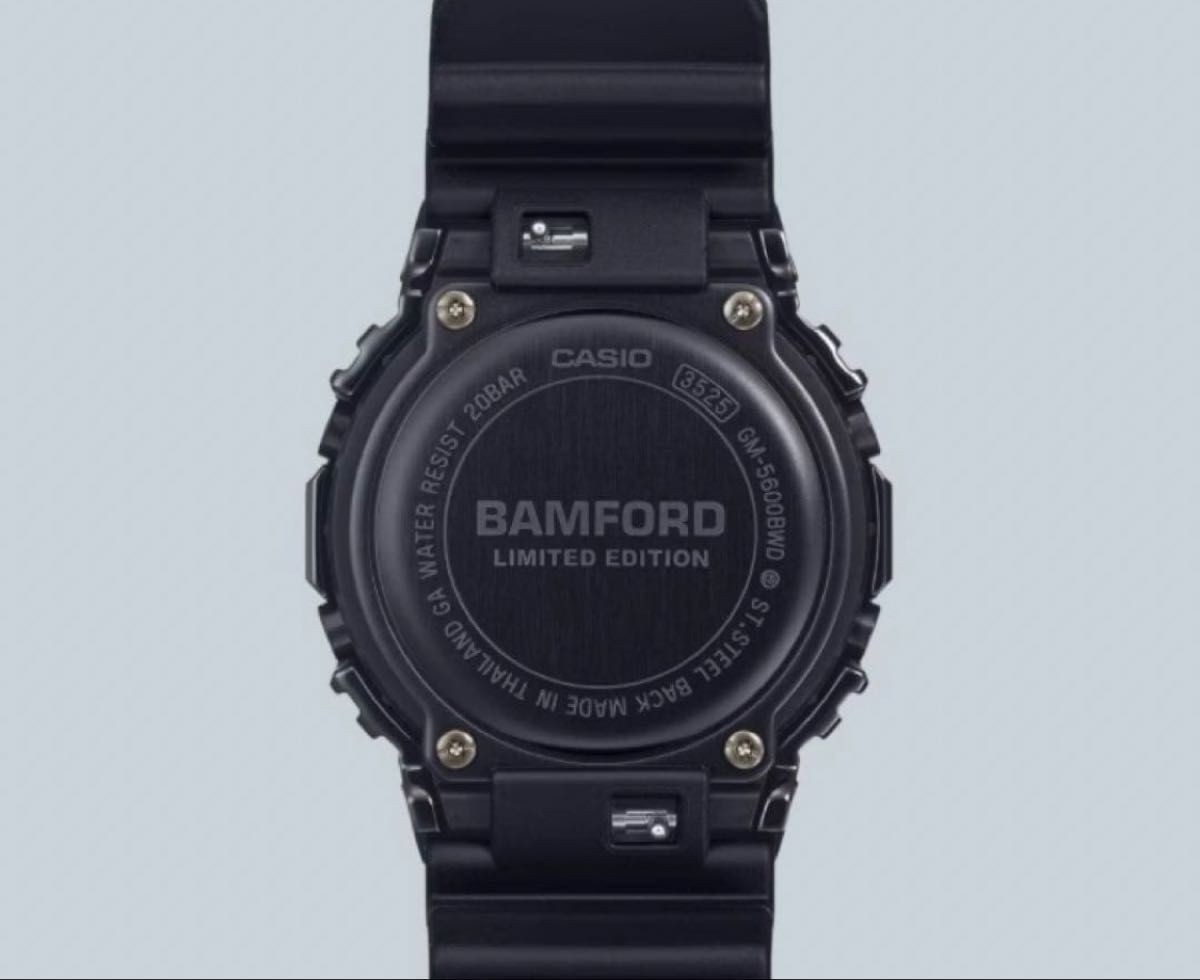Casio G-Shock BAMFORD LONDON GM-5600BWD-1JR Black Special Box new