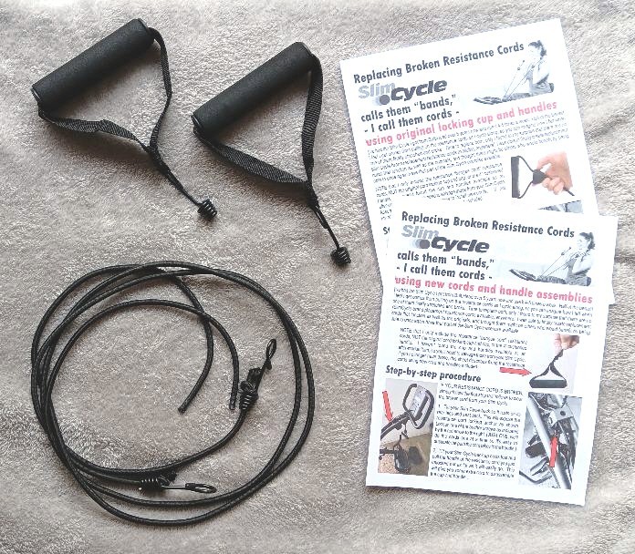 Replacement Resistance Cords & Handles for SlimCycle® Stationery