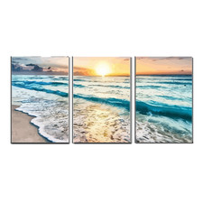Set Of Sea Wall Decoration Living Room AI Vector File