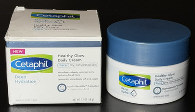 Cetaphil Deep Hydration Healthy Glow Daily Face Cream 1.7oz ~ NIB FAST FREE SHIP