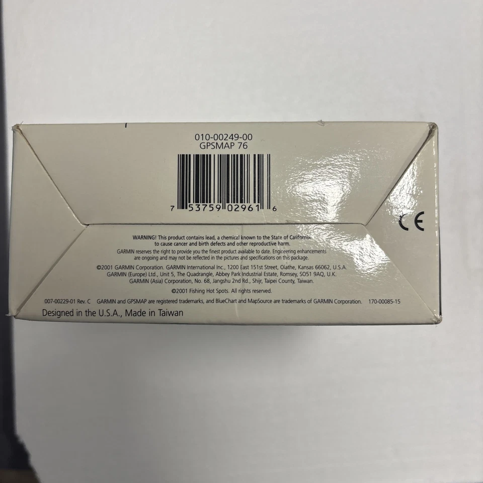 Garmin GPSMAP 76 Versatile Navigator Complete in Box - Image 4 of 4