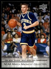 2014-15 Upper Deck NCAA March Madness Jason Kidd #JK-1 California Golden Bears