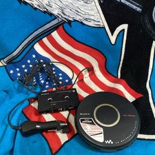 Sony Walkman D-EJ017CK Portable CD Player Car Ready G-Protection Powers On Read