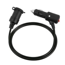 3FT Car Cigarette Lighter Extension Cord,16AWG 12V Extension Cord with ON/Off...