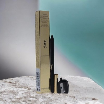 YSL Dessin Du Regard WP Eye Pencil 1 NOIR EFFRONTE, Waterproof NIB!