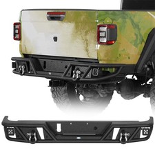For 2020-2026 Jeep Gladiator Jt Rear Bumper Assembly Wled Spotlights D-rings For 2020-2026 Jeep Gladiator Jt Rear Bumper Assembly Wled Spotlights D-rings