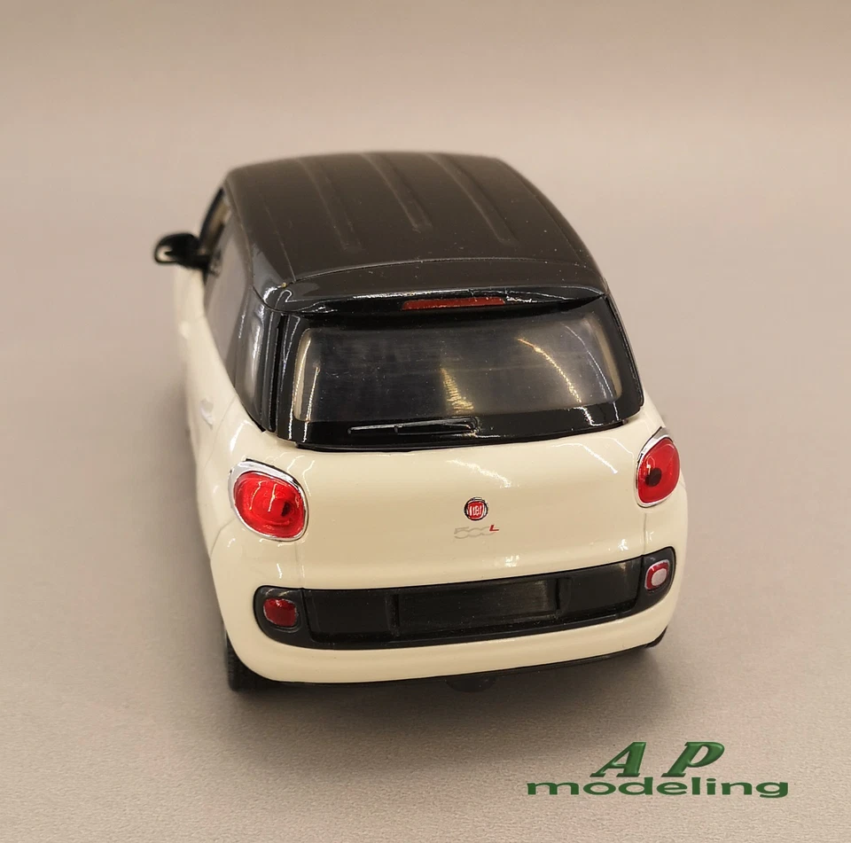 modellino auto scala 1/24 fiat 500 l cinquecento modellini collezione welly - Immagine 4 di 4