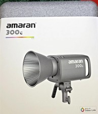 Aputure Amaran 300c 300W RGBWW LED Video Light Full Color Photography Lighting