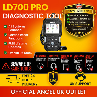 ANCEL LD700 OBD2 All Systems Diagnosegerät Scanner für Jaguar XF XJ XE F-Pace