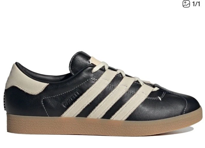 Foot Industry x adidas Gazelle Black Cream White for Sale