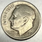 1948-S Roosevelt Dime - Circulated Condition - 90% Silver - US Coin - 2918