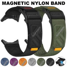 Nylon Strap for Google Pixel Watch 1/2/3/4 41/45mm Magnetic Loop Band Wristband