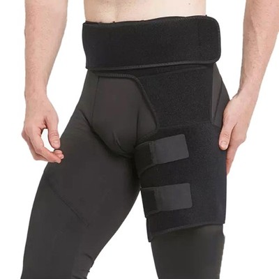 Hip Brace Compression Groin Support Wrap For Sciatica Pain Relief Thigh