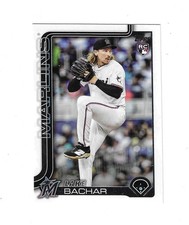 2025 Topps Update Series Lake Bachar Rookie Card #US158