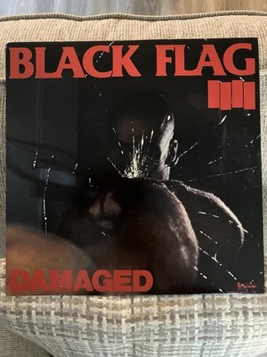 Black Flag Damaged LP Vinyl Record 12'' 33RPM Punk/New Wave Rock
