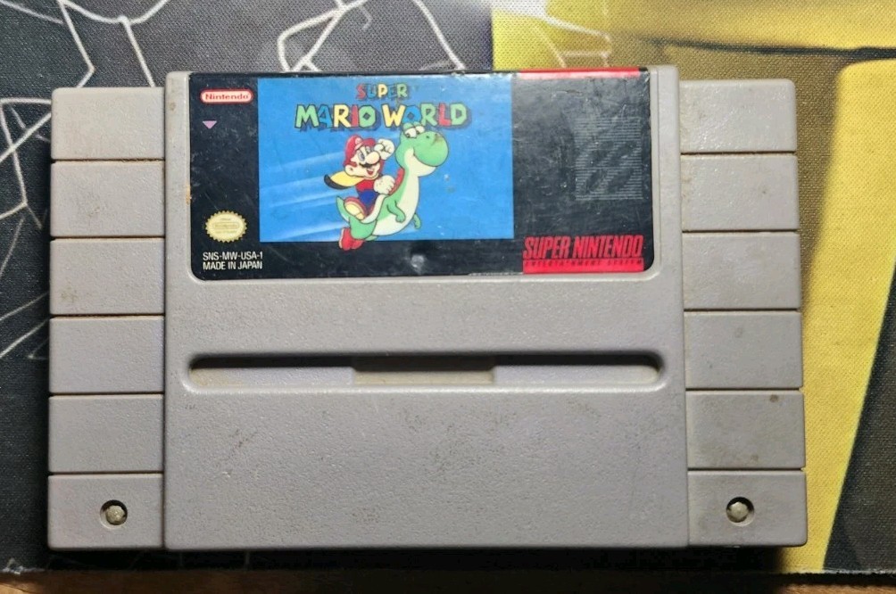 Super Mario World Nintendo SNES 1991 Players Choice  Game