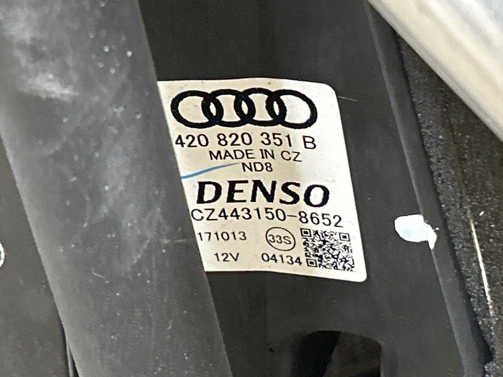 2012-2015 AUDI R8 OEM A/C HVAC BOX FAN HEATER CORE 420820351B (MK)