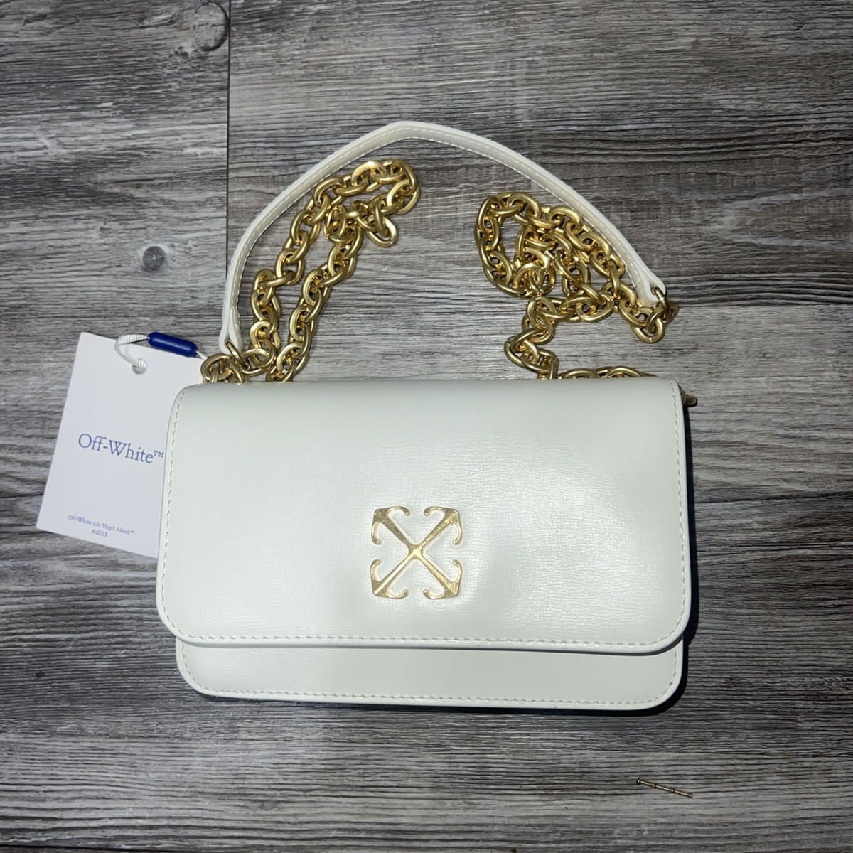 小物 Llife LEATHER CHAIN WALLET CODE WHITE Llife LEATHER CHAIN