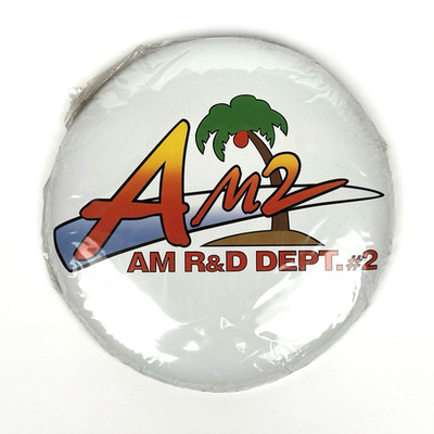 New Sega AM2 R&D Dept #2 Metal Wall Plate 1996 12in Japan Import - Fast Shipping