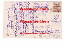Znaczek pocztowy Radziecki obszar okupacyjny Deutsche Post 24 pf. Manebach