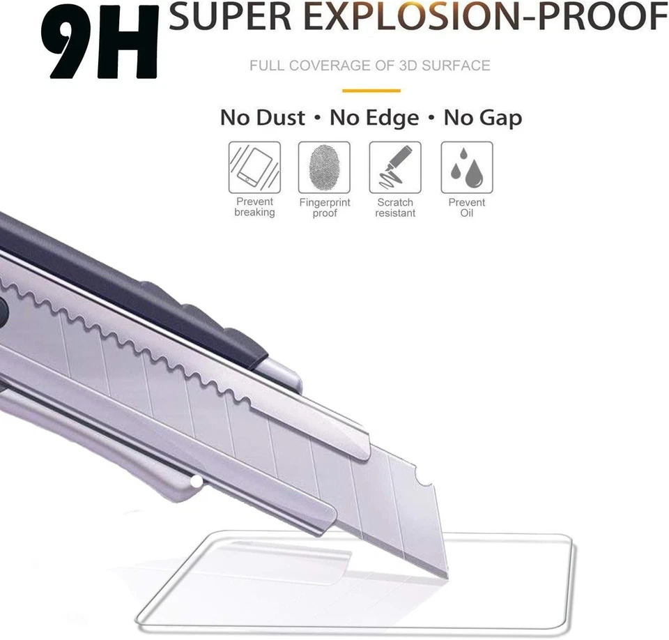 3 Pack Tempered Glass Screen Protector for Xiaomi Redmi Note 9S / 9 Pro 5G,...  - Image 4 of 4