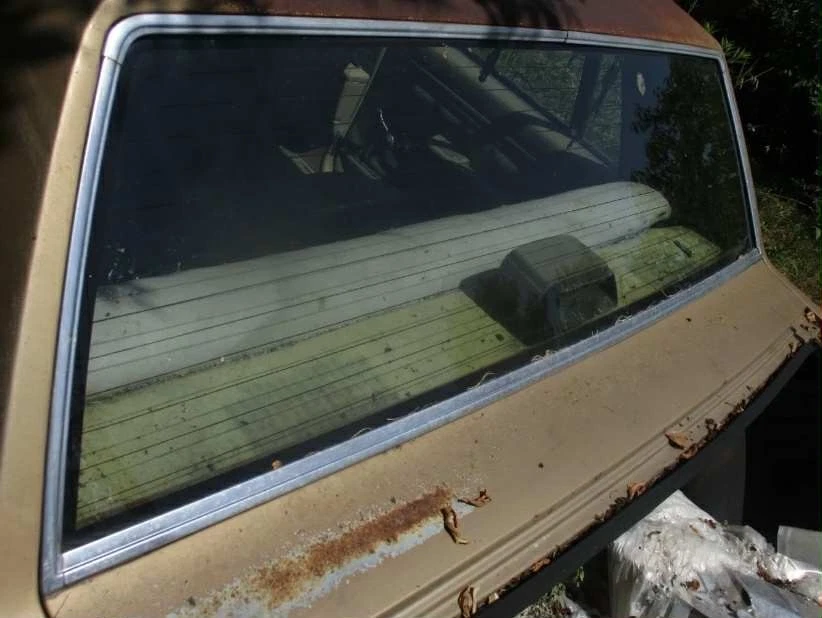 Chevrolet Caprice 1986 moldura de ventana trasera completa de sedán de 4 puertas se adapta a 80 a 90 Foto 4 de 4