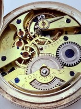 Antique  Silver Pocket Watch CHRONOMETER -Award by Ethiopian King Haile Selassie