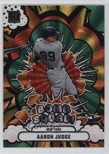 2025 Panini Donruss Bomb Squad Green Laser Aaron Judge #18