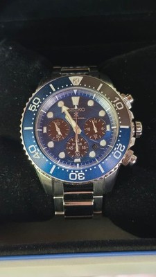 SEIKO Prospex Chronograph Watch Blue SSC741P1